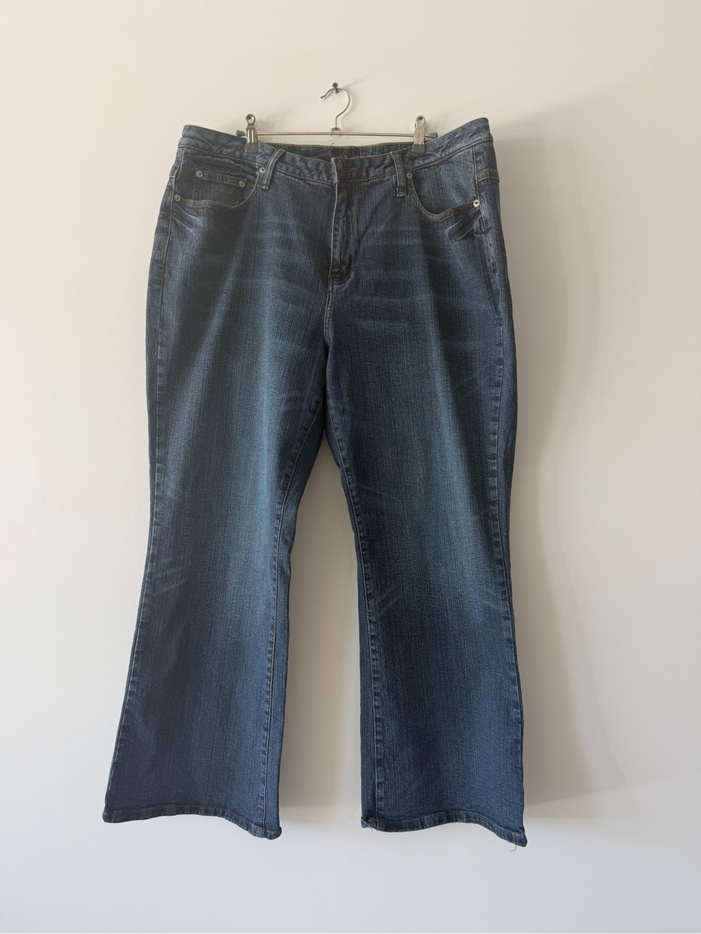 Ashley Stewart Indigo Flare Jeans